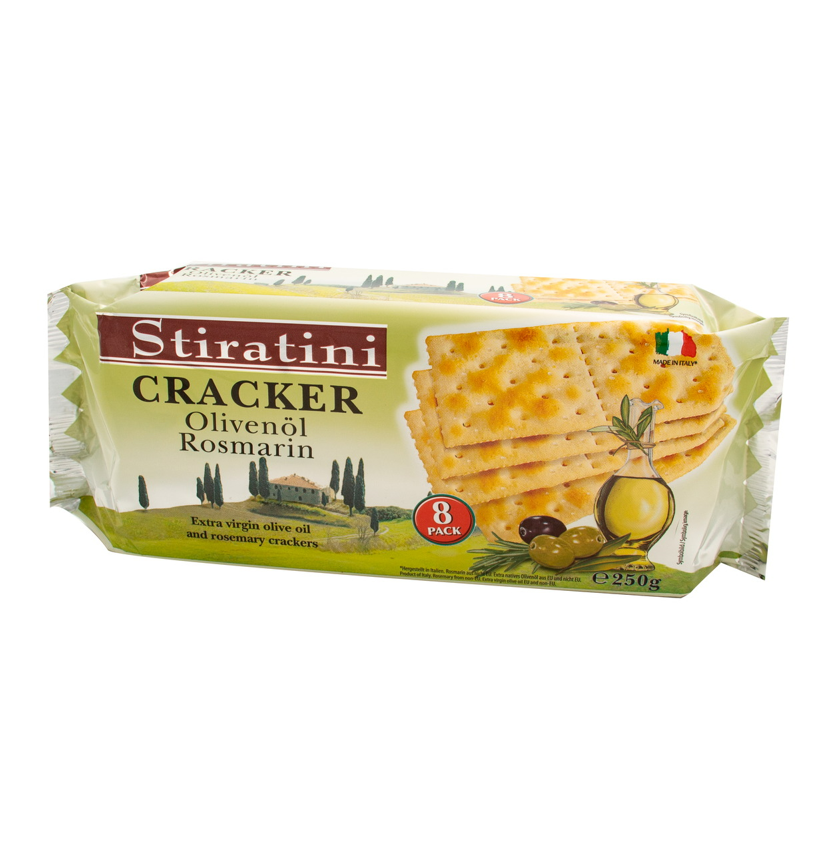 Cracker extra virgin olive oil and rosemary (12 x 250g)