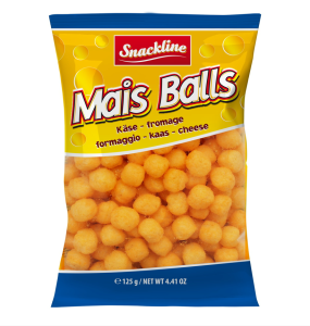 Mais Balls Cheese Snackline (20 x 125g)