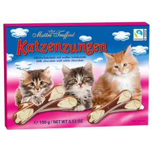 Catfingers milk&white chocolate (22 x 100g)