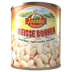 Vita bönor (6 x 800g)