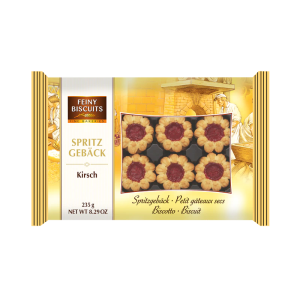 Crispy biscuit with sour cherry flavoured (18 x 235g)
