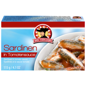 Sardiner I Tomatsås (25 x 115g)