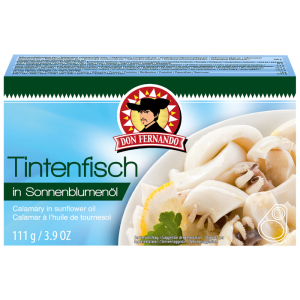 Calamary in sunflower oil (25 x 111g)