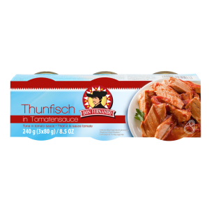 Tuna in tomato sauce 3-pack (32 x 240g)