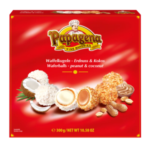 Waferballs peanut & coconut (13 x 300g)
