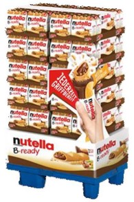 Nutella B-ready 6-pack display (96 x 132g)