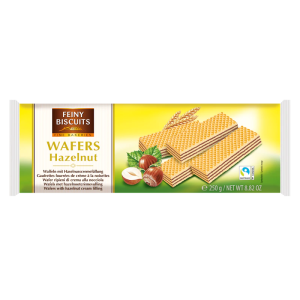 Wafers with hazelnut filling (18 x 250g)