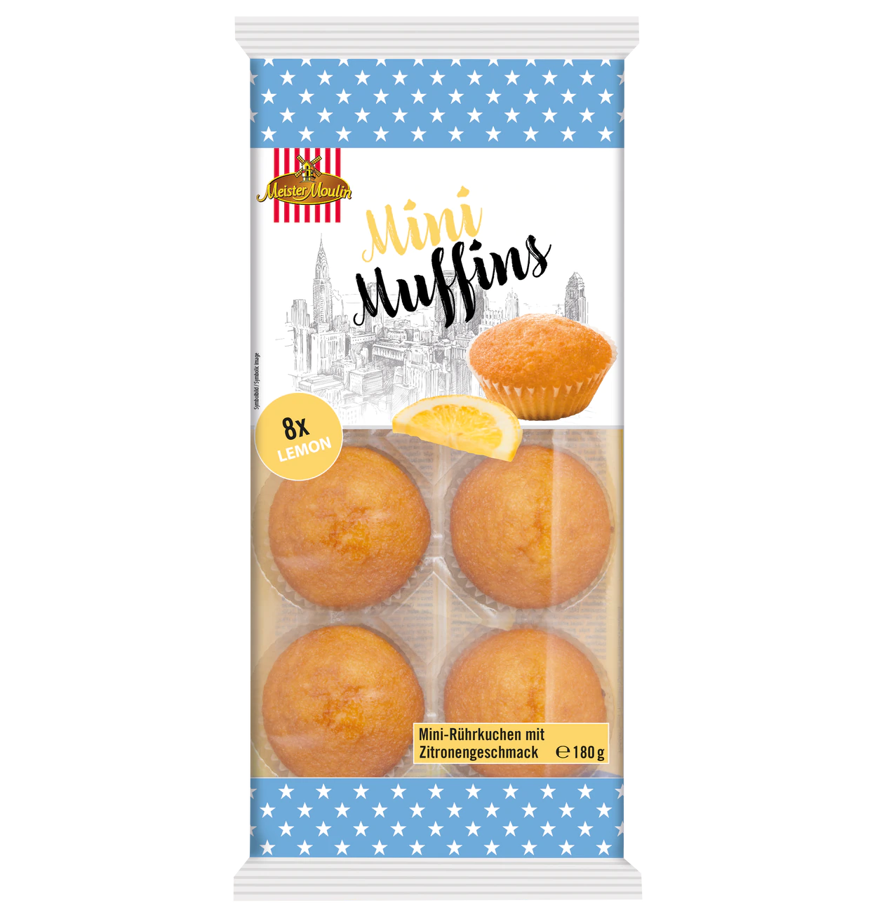 Mini muffins lemon (15 x 180g)