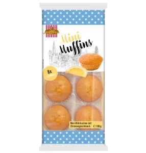 Mini muffins lemon (15 x 180g)