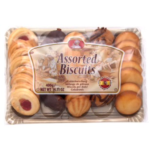 Assorted biscuits (9 x 400g)