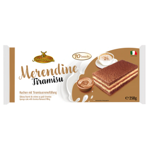 Biscuit snack with tiramisu cream (12 x 250g)