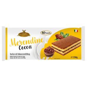 Biscuit snack with cocoa cream (12 x 250g)