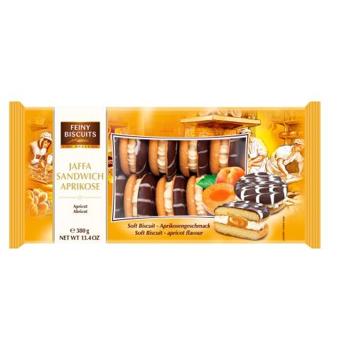 Jaffa Sandwich Aprikos (9 x 380g)