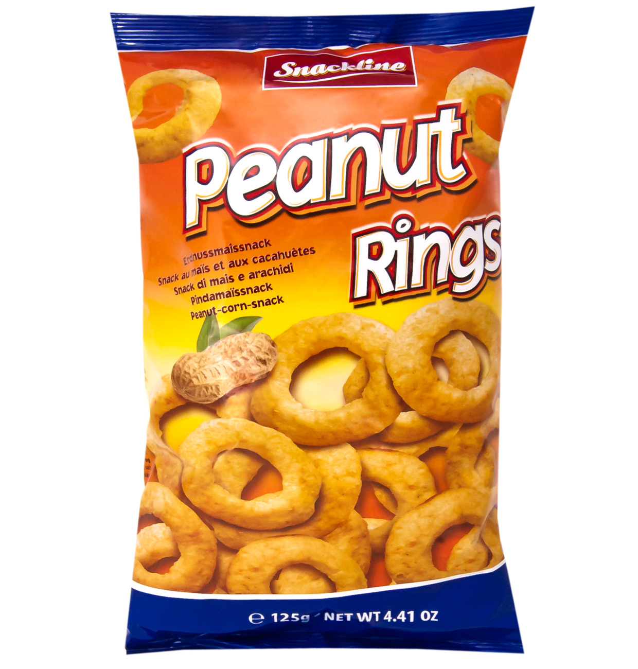 Peanut Rings Snackline (20 x 125g)