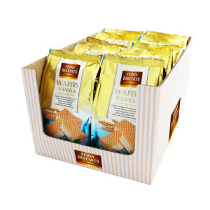Wafers with vanilla cream filling (10 x 250g)