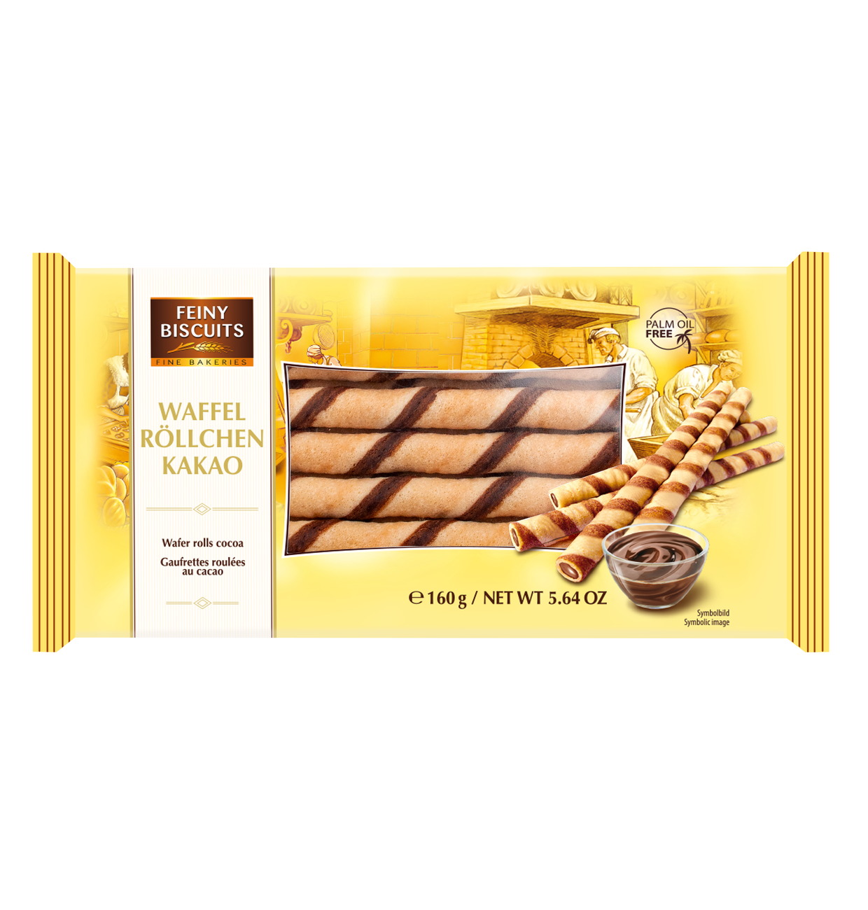 Wafer rolls cocoa Fine Biscuits (22 x 160g)