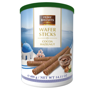 Wafer rolls with cocoa hazelnut cream (12 x 400g)