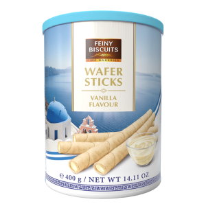 Wafer rolls with vanilla flavoured cream (12 x 400g)