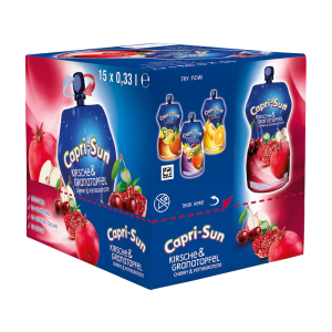 Capri-Sun Granatäpple/ Körsbär (15 x 330ml)