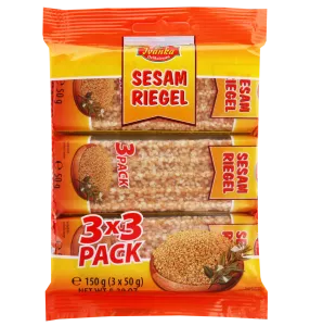 Caramel sesame bar (12 x 150g)