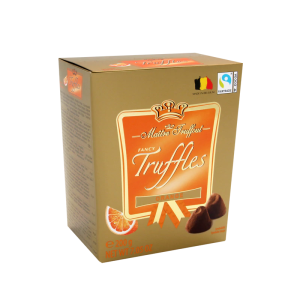 Fancy gold truffles orange 200g