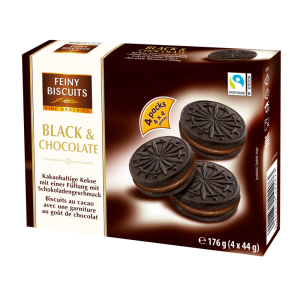 Cookies black & chocolate (18 x 176g)