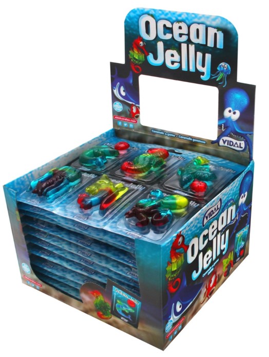 Ocean Jelly fruit gum sea animals (11 x 66g)
