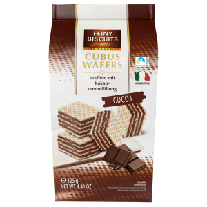 Cubus Wafers Cocoa (12 x 125g)