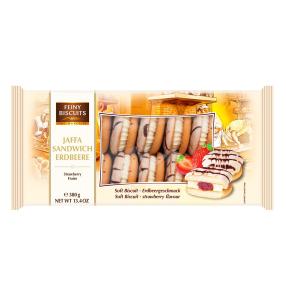 Jaffa Sandwich Jordgubb Fine Biscuits (9 x 380g)