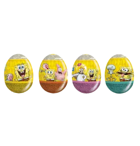 Chokladägg Svampbob (48 x 20g)