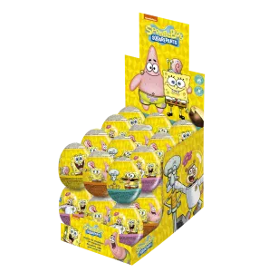 Chokladägg Svampbob (48 x 20g)