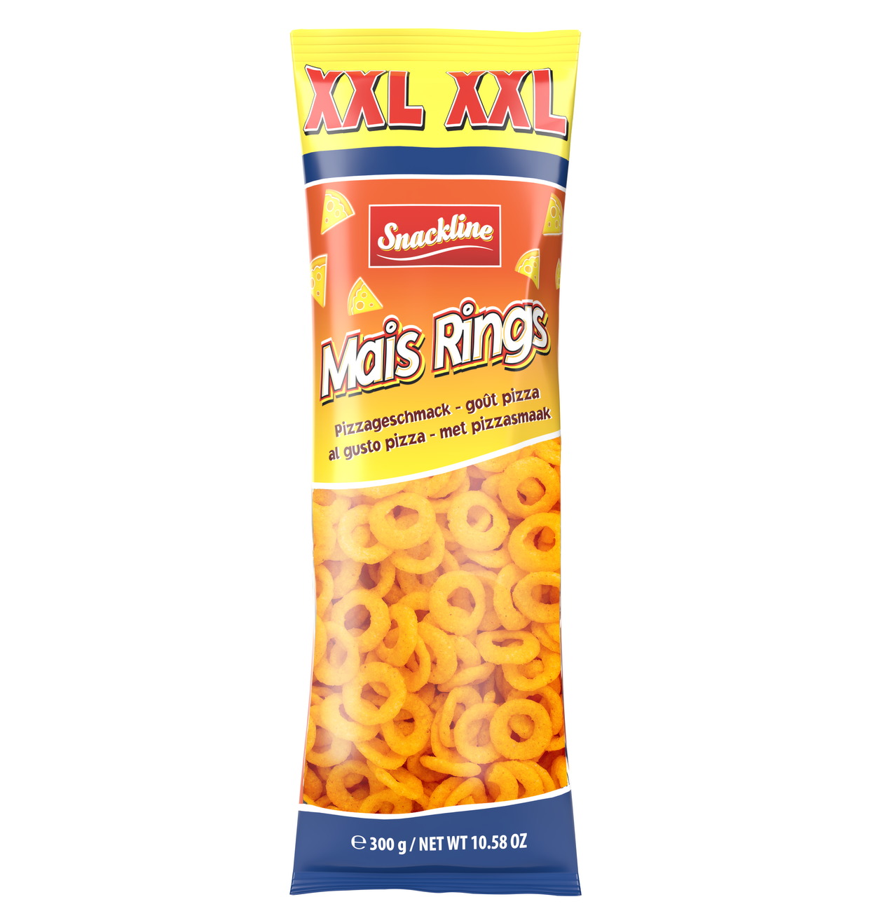 XXL Majs pizza ringar (18 x 300g)