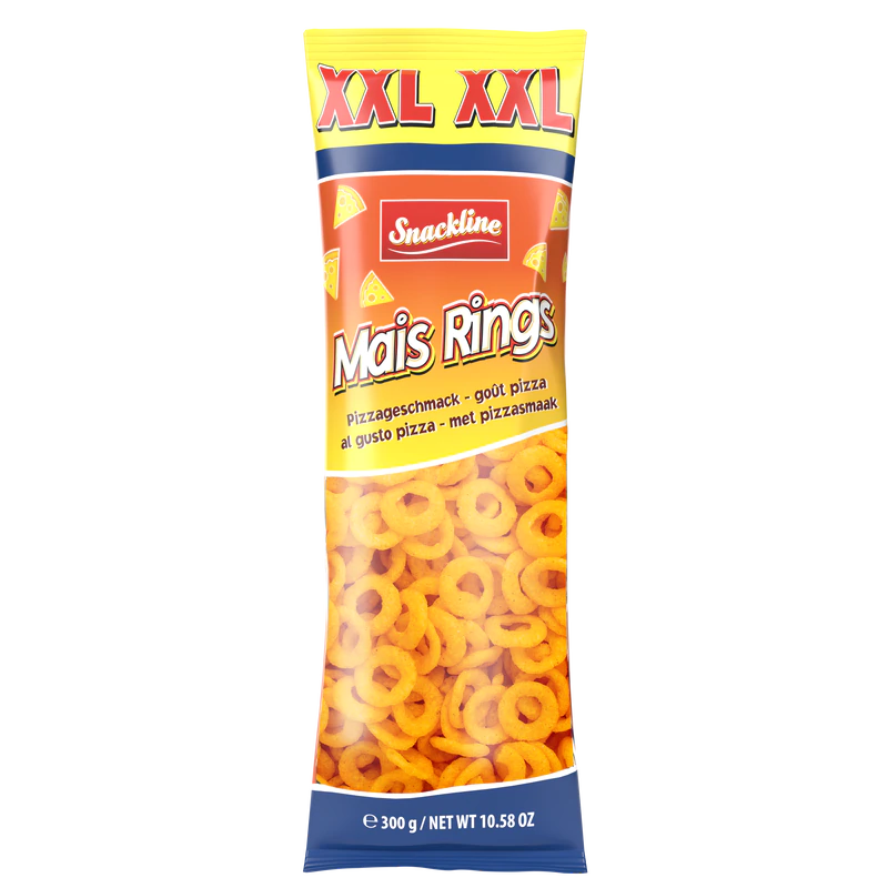 XXL Majs pizza ringar (18 x 300g)