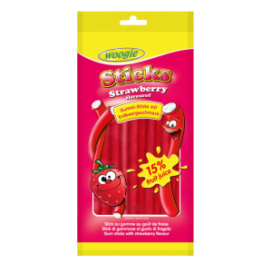 Strawberry flavoured candy with filling (18 x 85g)