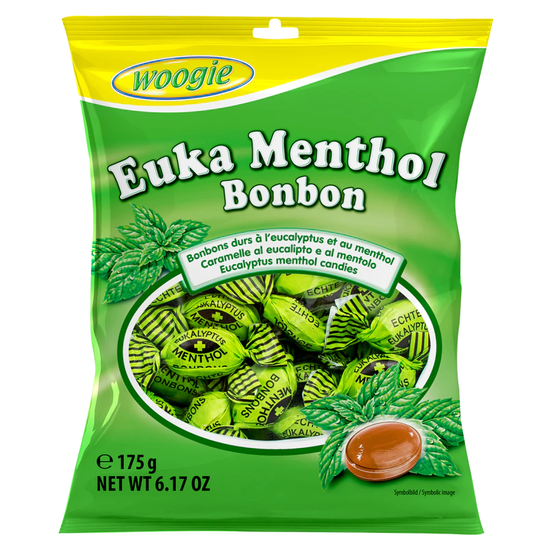 Bonbons Euka Menthol  (34 x 175g)