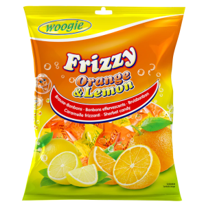 Candies frizzy orange & lemon (24 x 170g)