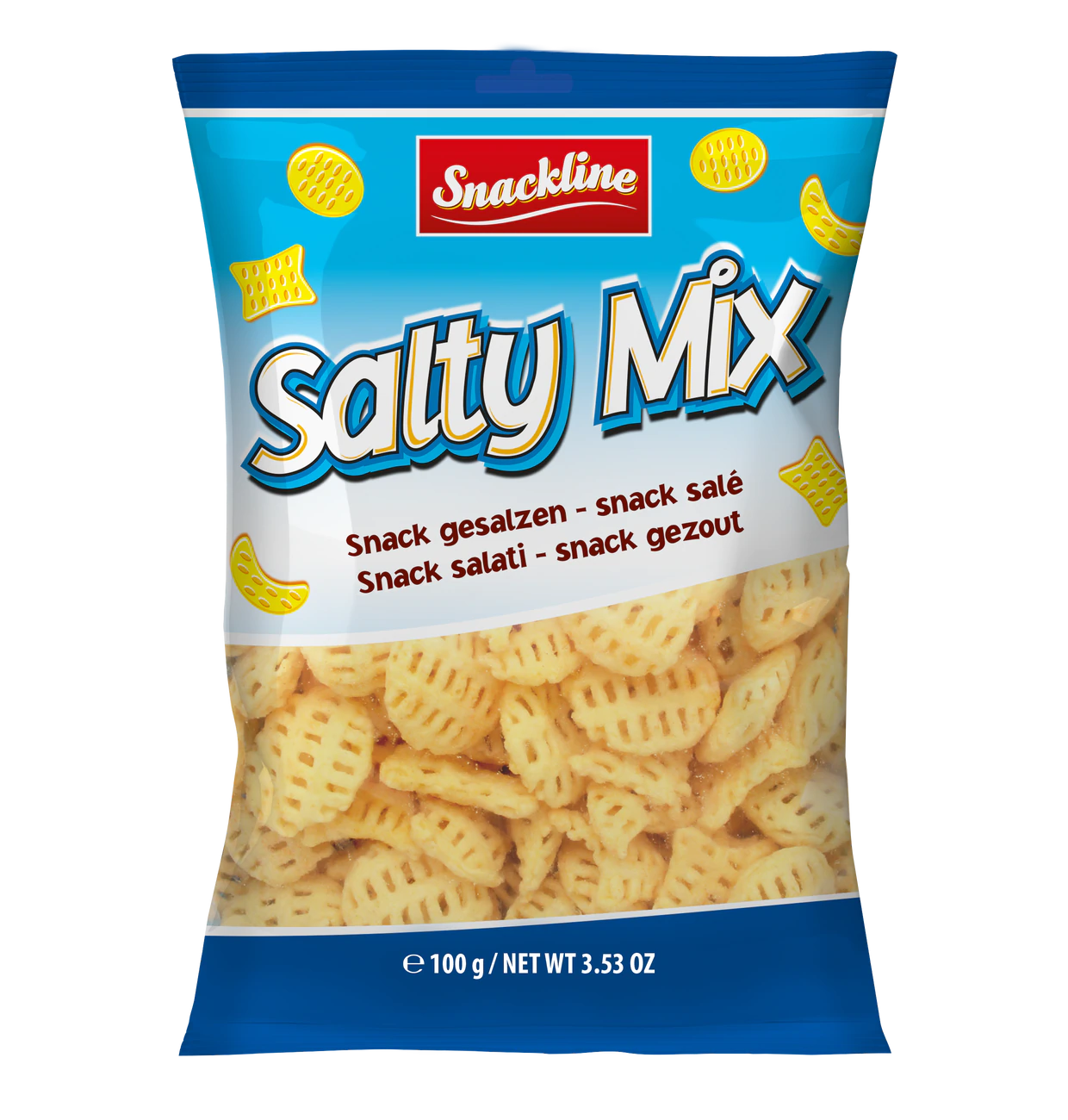 Salty Mix potato snack salted (25 x 100g)
