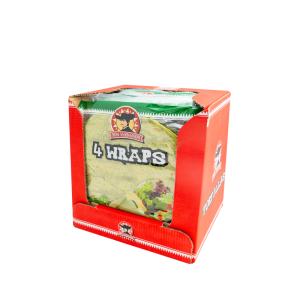 Wraps spinach Tortillas 4x25cm (20 x 240g)