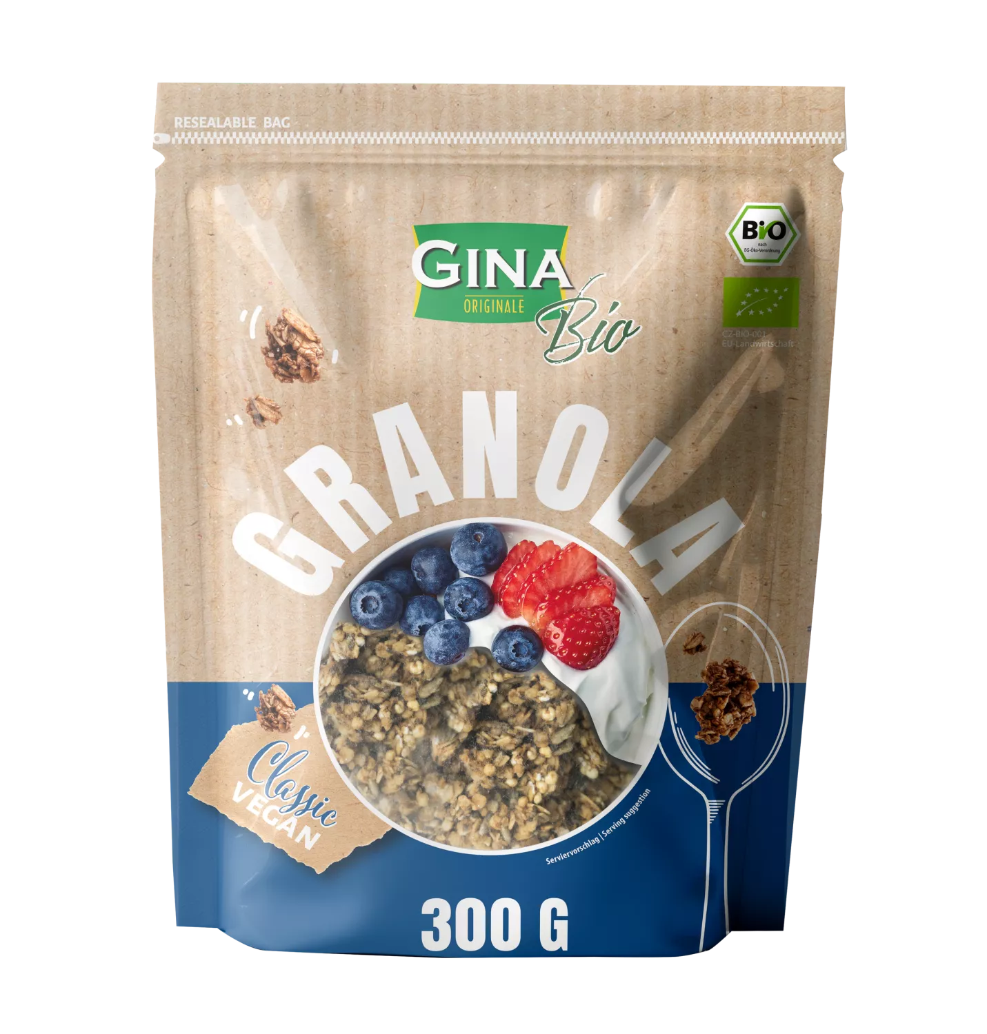 Organic Müsli Granola Classic (14 x 300g)