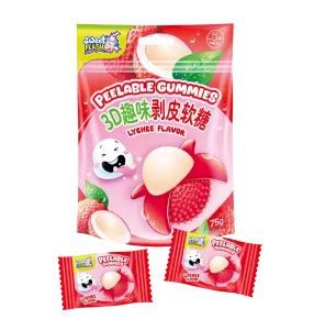Peelable Gummies Lychee Flavor (12 x 75g)