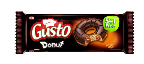 GUSTO Donuts Choklad/Karamell 6-pack (15 x 240g)