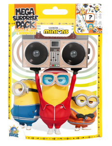Mega Surprise Pack with cookies Minion (15 x 10g)