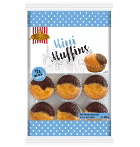 Mini muffins black & white (14 x 280g)