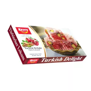 Keyfs Lokum granatäpple & pistage (12x300g)