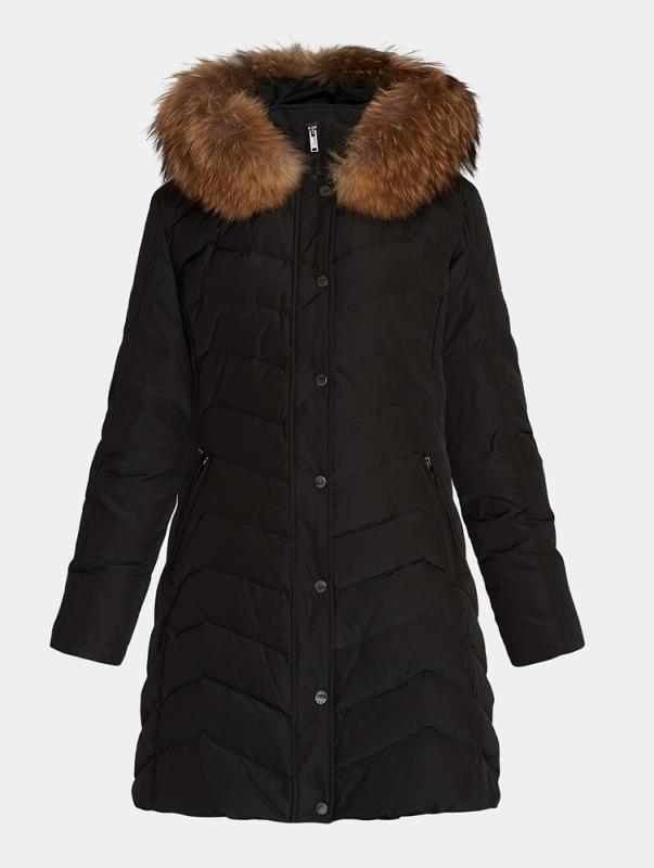 Jemma Comfort Coat real fur