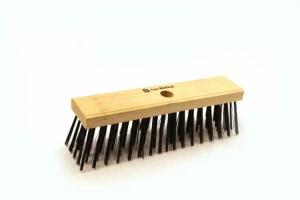 Falu Rödfärg Piassavakvast med stålborst