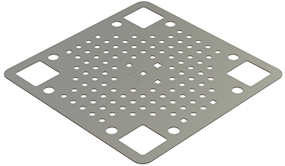 I/F Fotplatta 400x400mm papp & duktak 410115