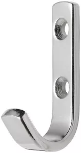 Skolkrok 1021 Förkromad 2-pack 80x19mm