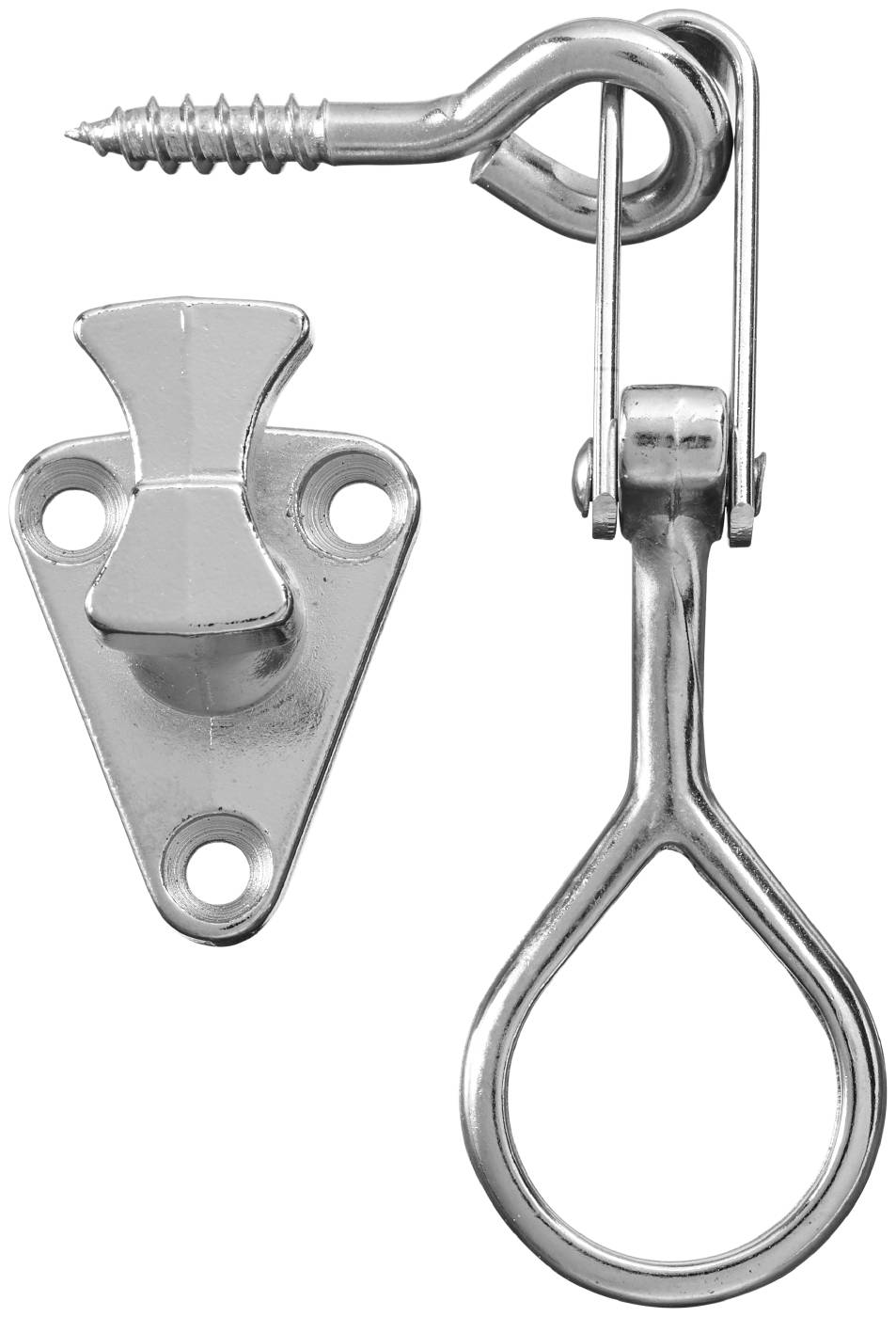 Fönsterlås 180 Förnicklad 2-pack