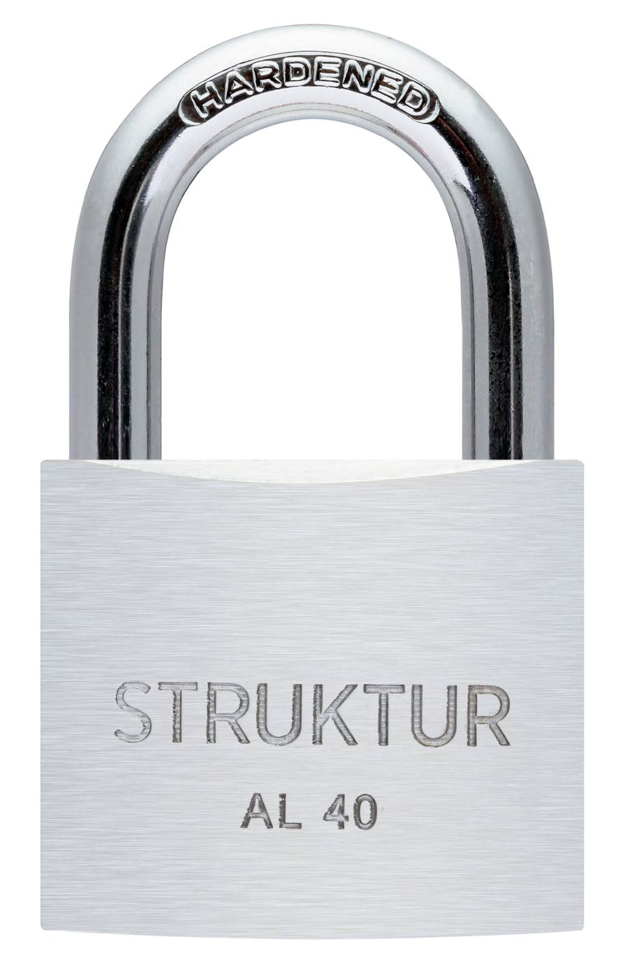 Hänglås Aluminium 40
